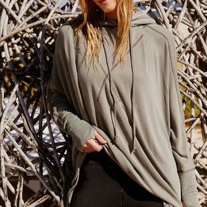 Free people swingin it hoodie